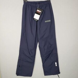 Drift Crew Outdoors Tundra Tech Waterproof Pants Blue Rain Gear Performance Sz M